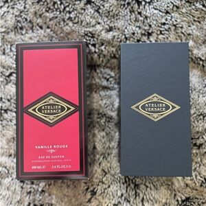 Versace Atelier Vanille Rouge Perfume - Red and Black